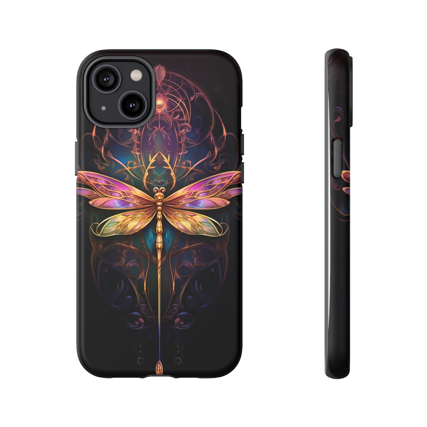 Art Nouveau Dragonfly - A Timeless Symbol of Elegance for Google Pixel, iPhone, and Samsung Cases