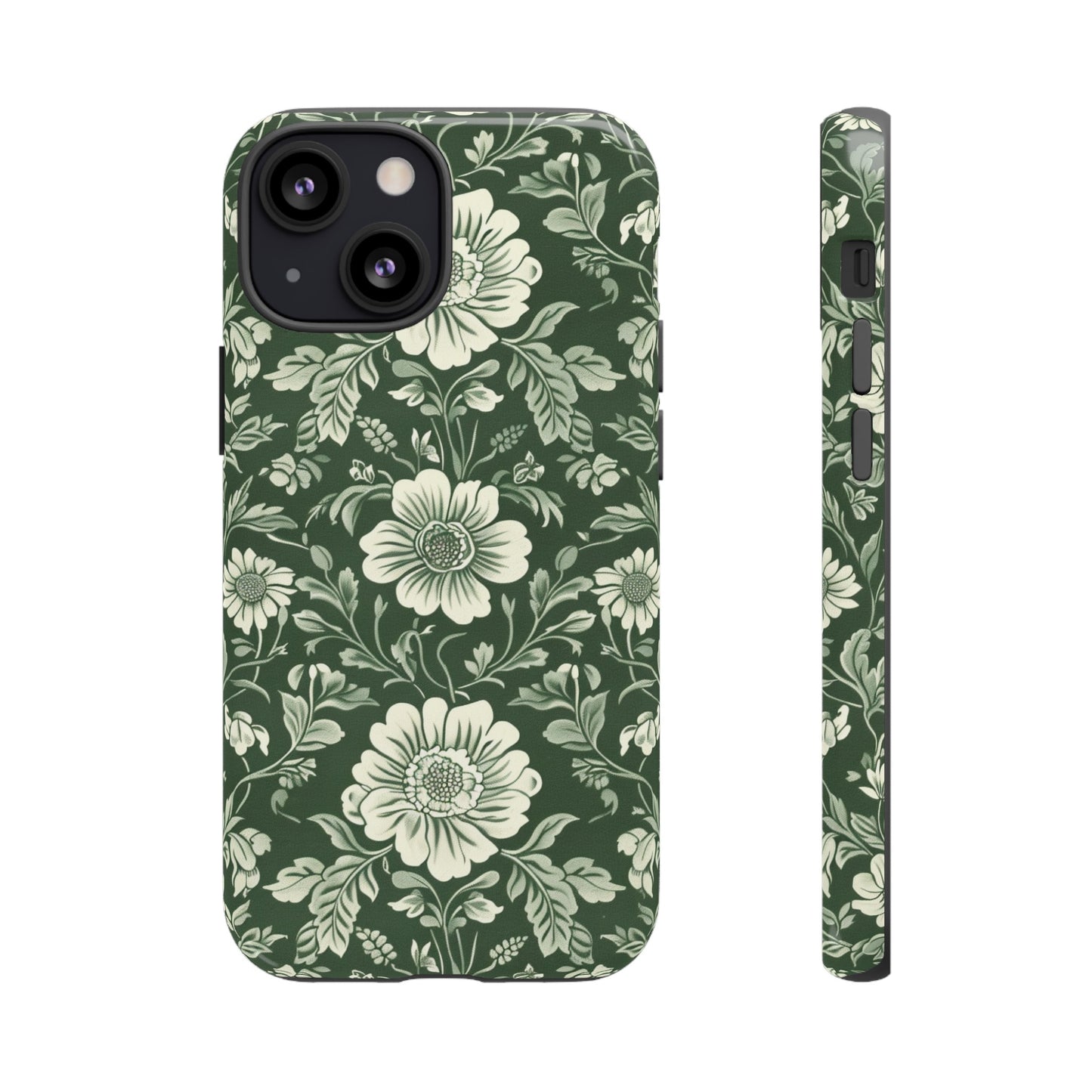 Floral Sage Green Wildflower Phone Case