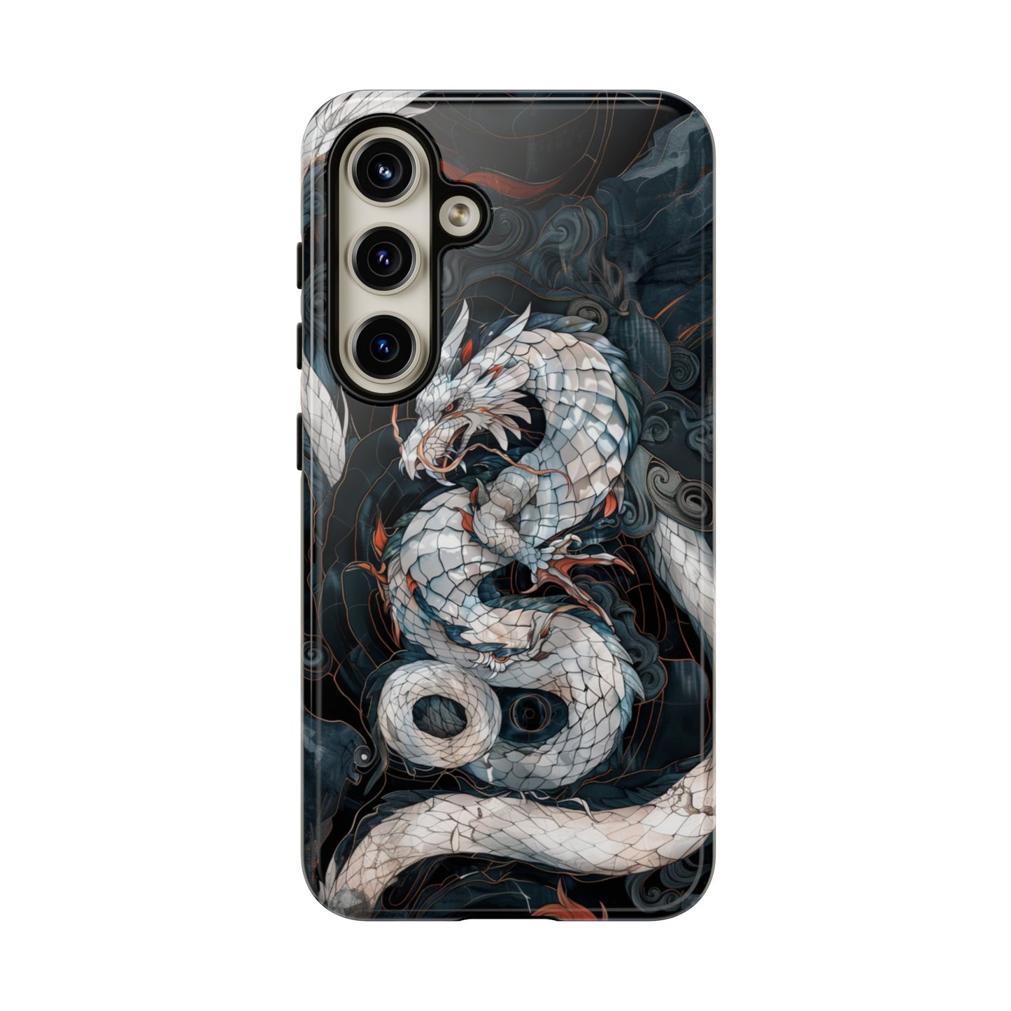 Year of the Dragon Stained Glass Illusion Phone Case