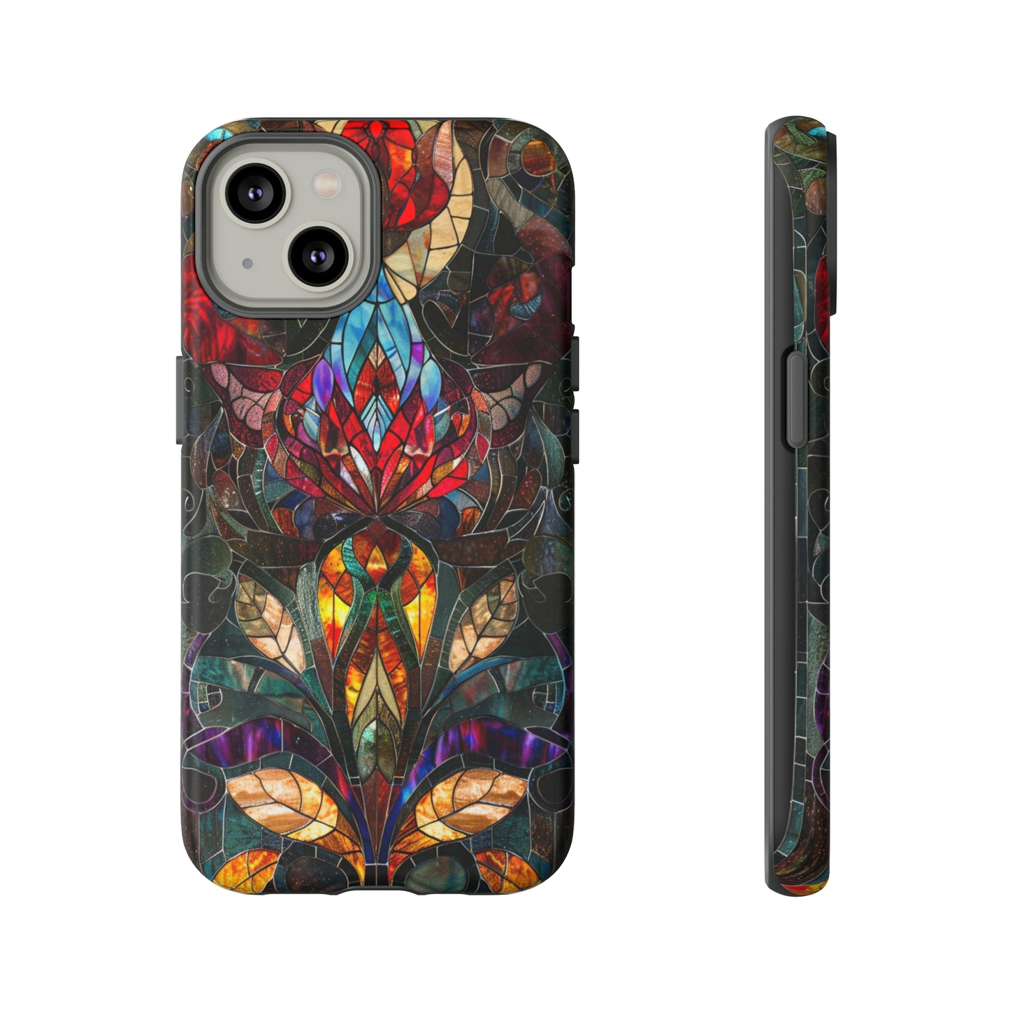 Art Deco Stained Glass floral Phone Case