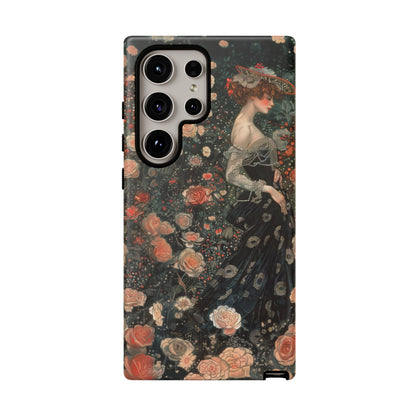 Art Nouveau French Floral Beauty Painting Phone Case