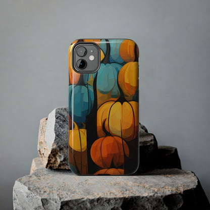 Halloween Fall Pumpkins iPhone Case | Embrace the Spooky Autumn Vibes