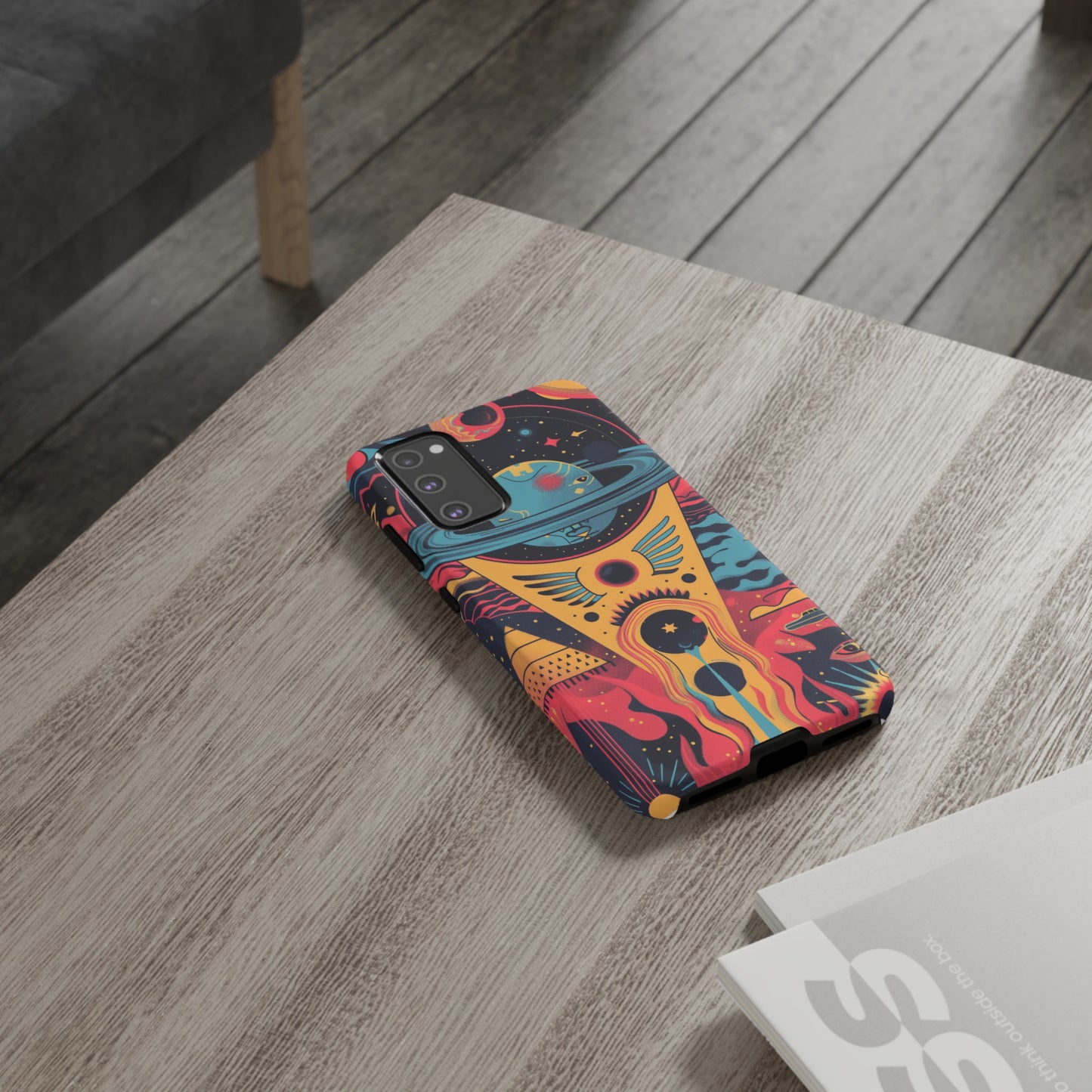 Cosmic Journey Space and Time Phone Case