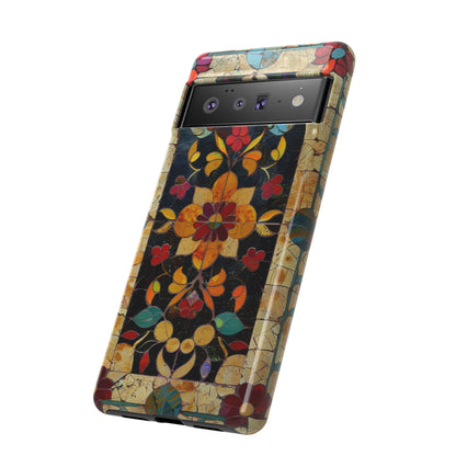 Azulejo Porcelain Vintage Tile Mediterranean Design Phone Case