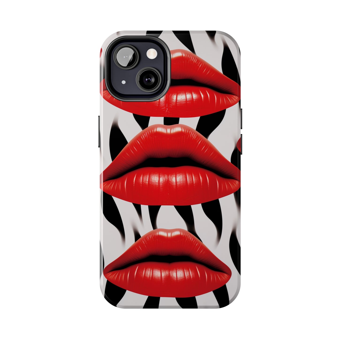 Kiss Lips iPhone Case | Expressive and Playful Design for iPhone 11, 12, 13, 14