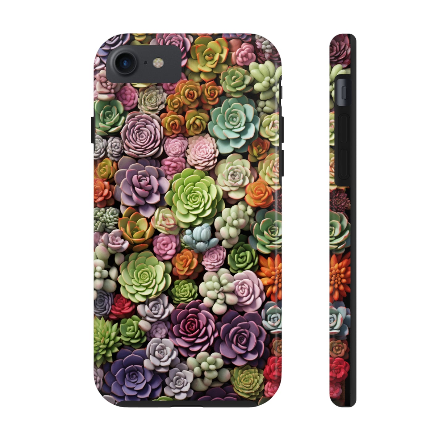 Succulent Desert Cactus Floral iPhone Case | Embrace the Beauty of Arid Elegance