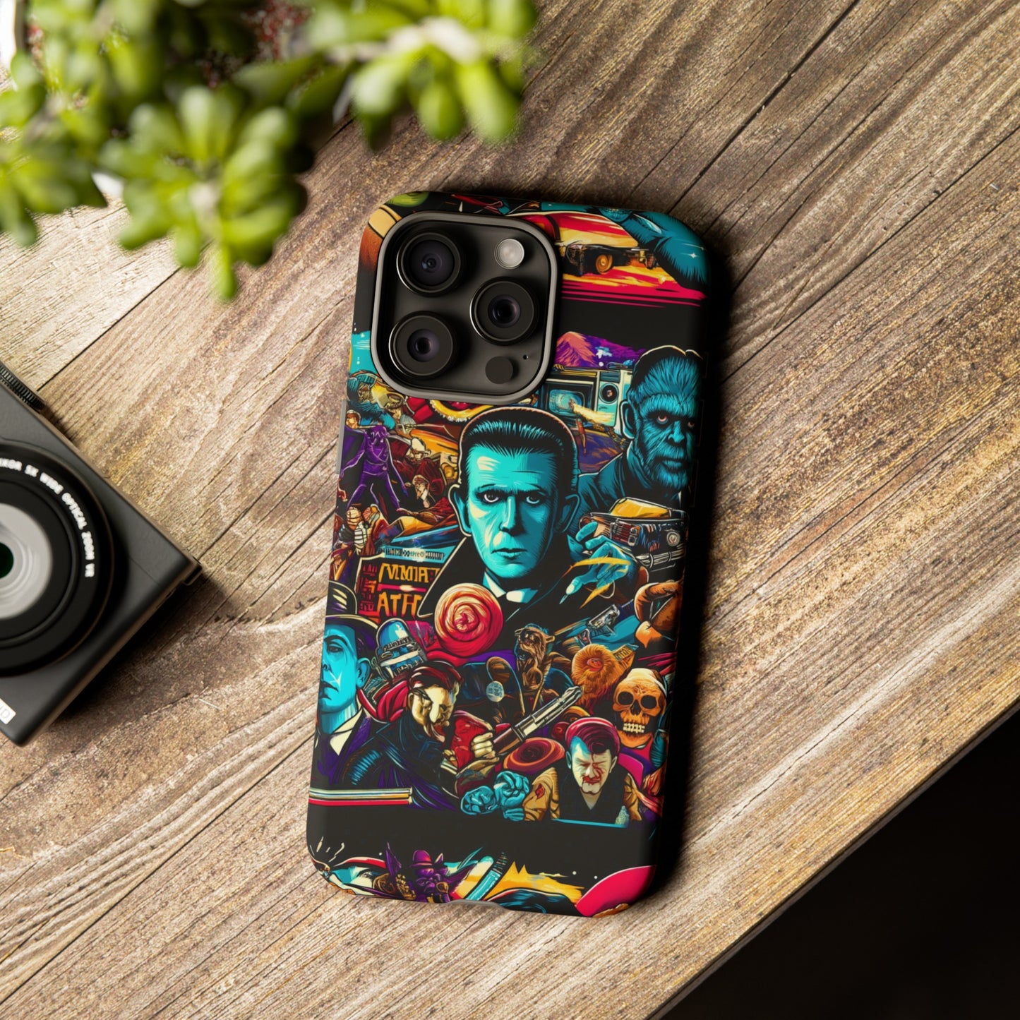 Retro Horror Hollywood Pop Art Phone Case