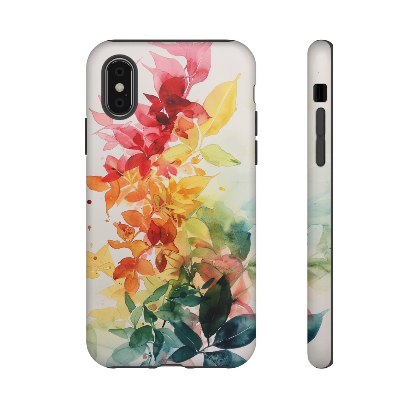 Floral Watercolor Painting iPhone 15 Case