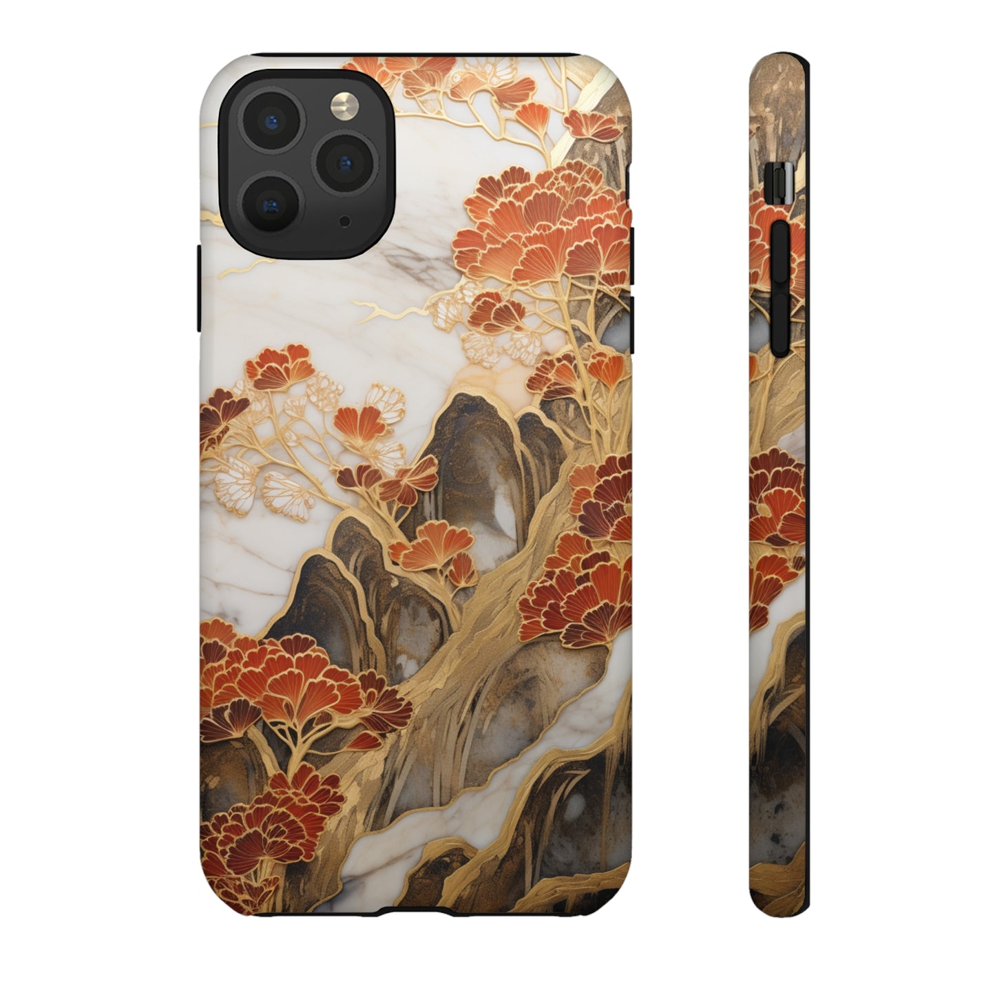 Chiyogami Floral Tough iPhone Case Galaxy S23 S22 S21 S20 Plus Ultra | Iphone 14 13 12 11 8 Pro Max Mini | Pixel 7 6 Pro 5 | Japanese Boho