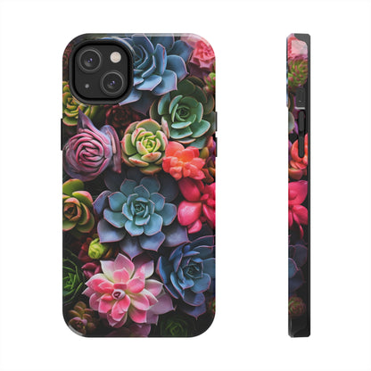 Succulent Desert Cactus Floral iPhone Case | Embrace the Beauty of Arid Elegance