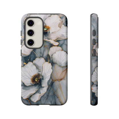 Flowers and Gold Phone Case