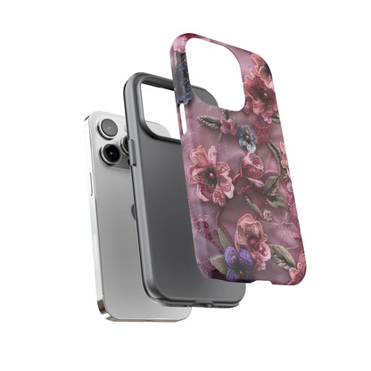 Coquette Aesthetic Floral Art Phone Case