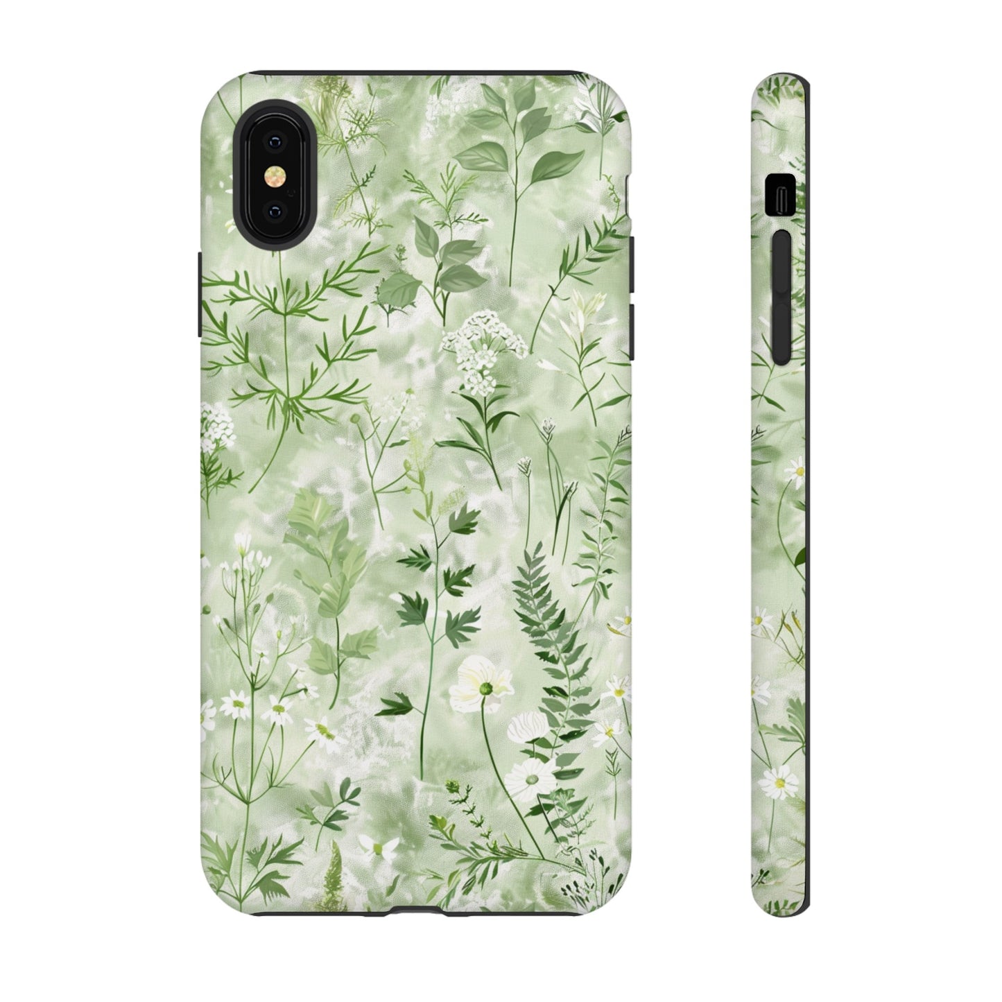 Floral Sage Green Wildflower Phone Case