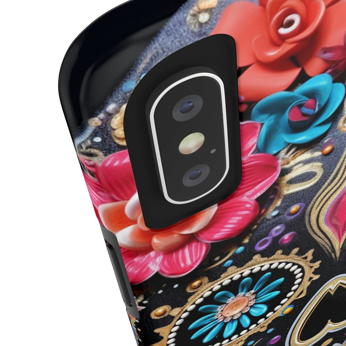 Sugar Skull iPhone Case | Celebrate Dia de los Muertos with Vibrant Elegance