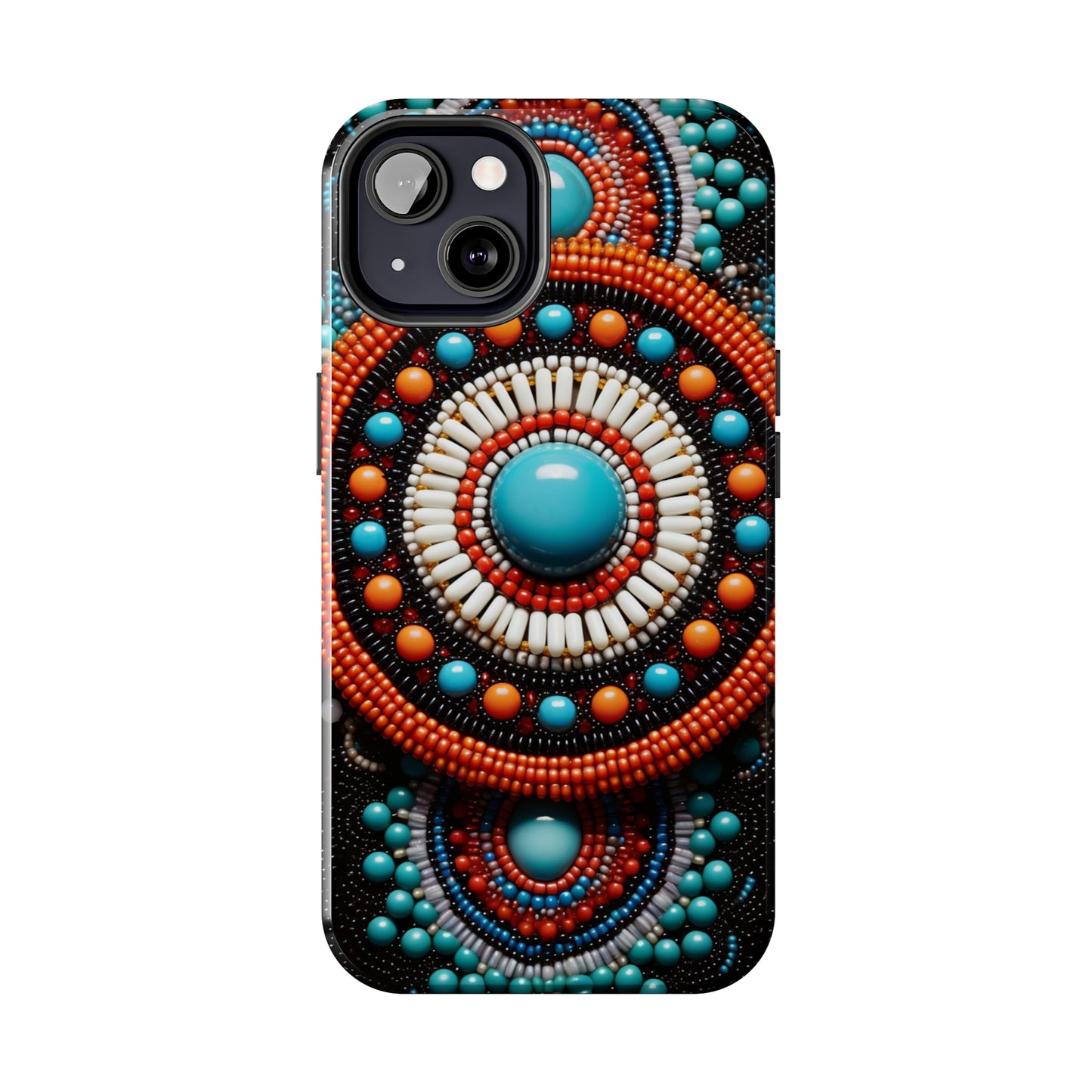 Native American Beadwork iPhone Case | Embrace Traditional Craftsmanship with Artistic Elegance