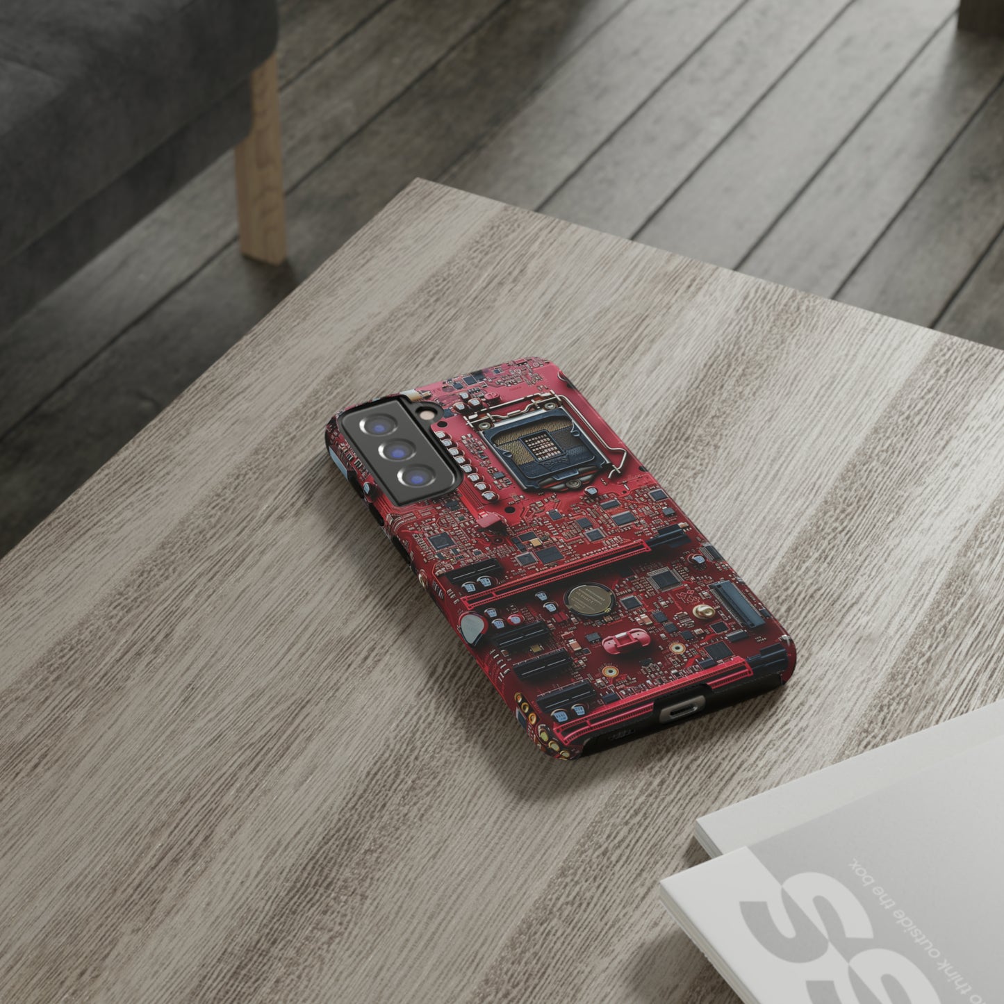 Open Circuit Naked Motherboard Technology Phone Case