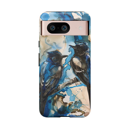 Blue Bird Watercolor Phone Case