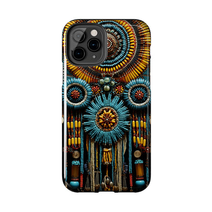 Native American Beadwork iPhone Case | Crafted Elegance with Cultural Heritage