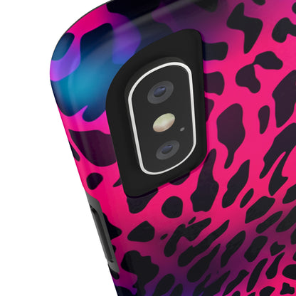 Wild Child: Trippy Leopard Spots Mystique | Dynamic iPhone Case