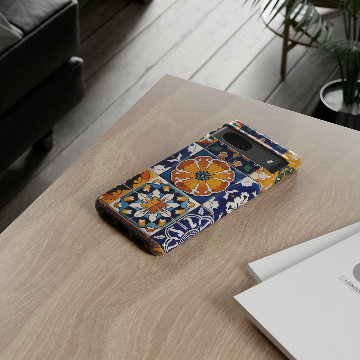 Mexican Tile iPhone Case Colorful Floral Phone Case