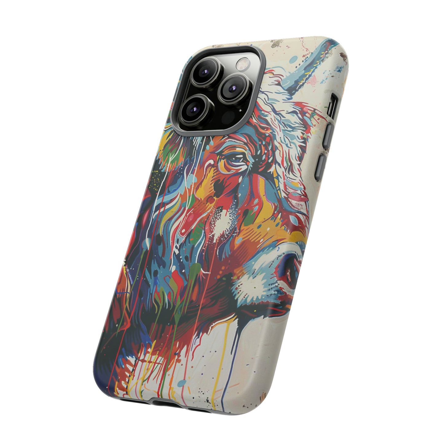 Whole Lotta Bull Abstract Phone Case