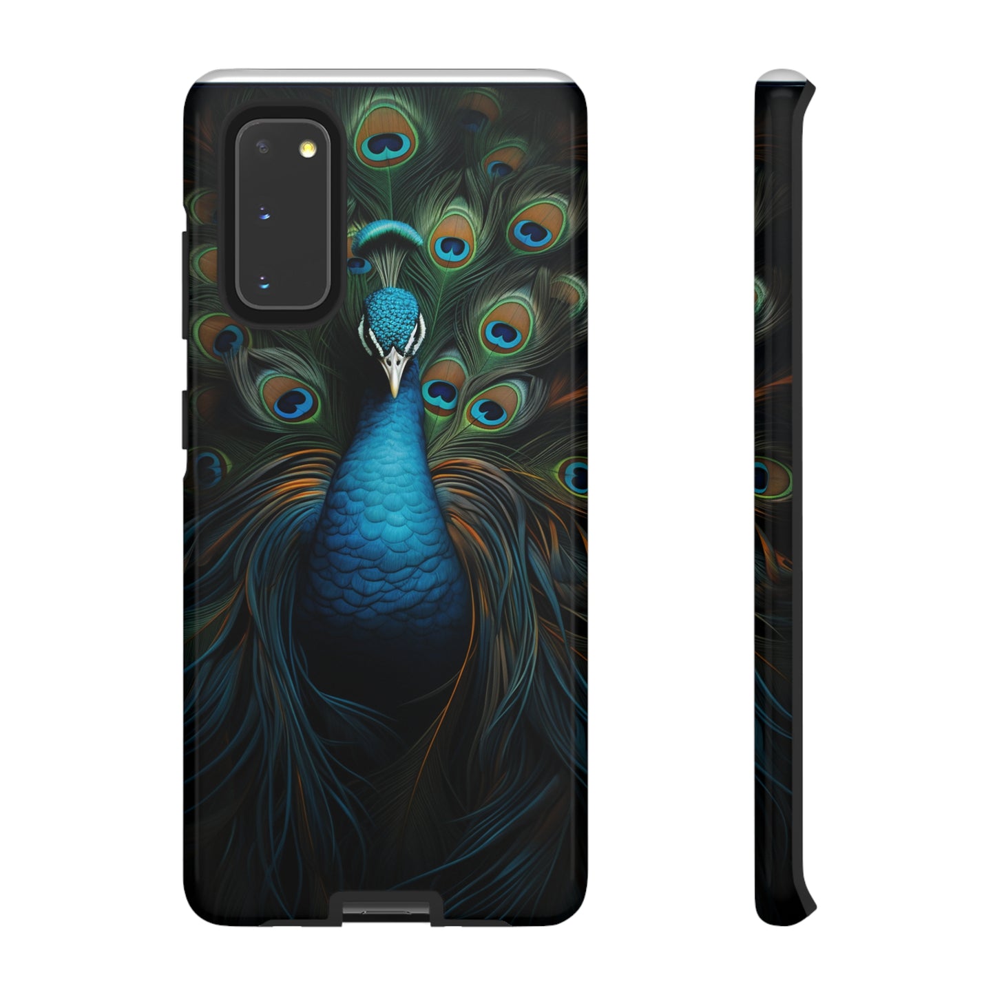 Peacock Feathers iPhone Case - A Timeless Symbol of Elegance for Google Pixel, iPhone, and Samsung Cases