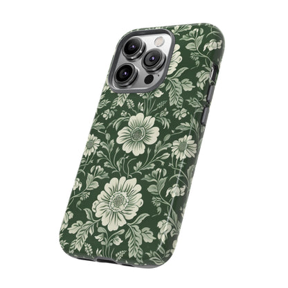 Floral Sage Green Wildflower Phone Case