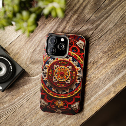 Mystical Visions: Psychedelic Tibet Mandala | Buddhist iPhone Case