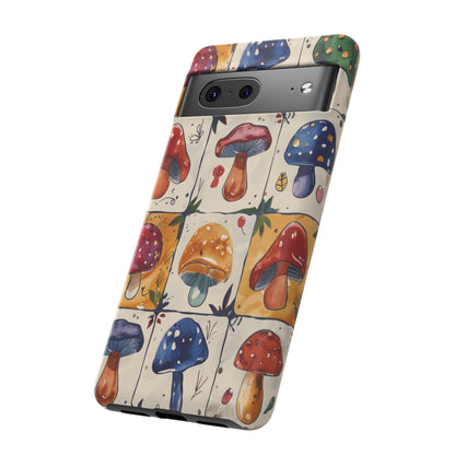 Trippy Magic Mushroom Toadstools Phone Case