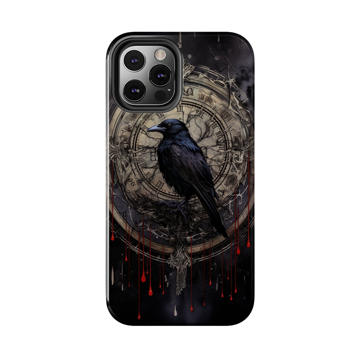 Nevermore Edgar Allan Poe iPhone Case | Embrace the Haunting Beauty of 'The Raven'