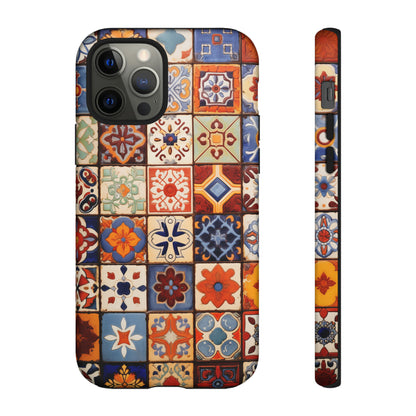 Mexican Tile Phone Case Fits all iPhone 15, Samsung and Pixel