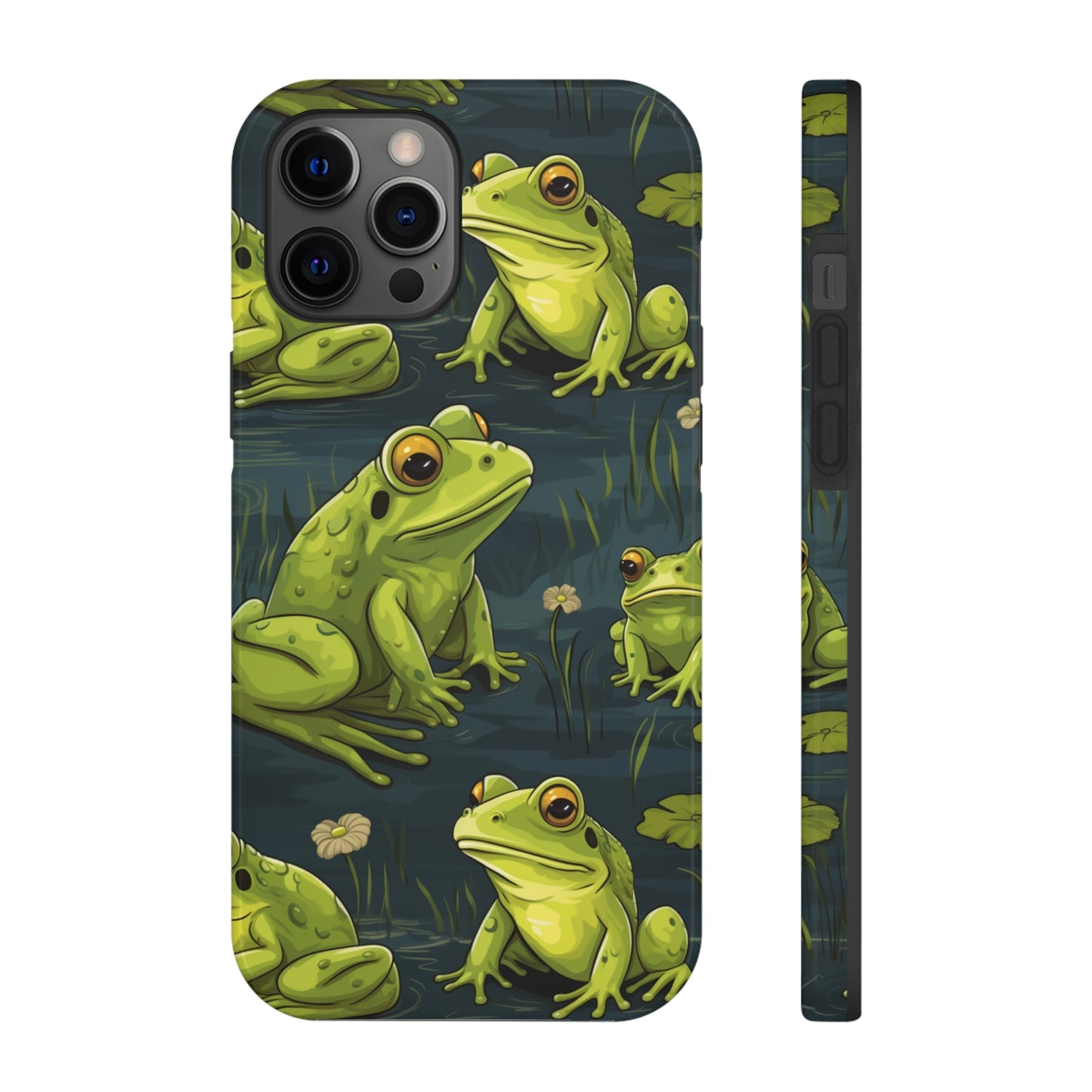 Frogs Tough iPhone Case | Embrace The Reptile Green Style and Reliable Protection