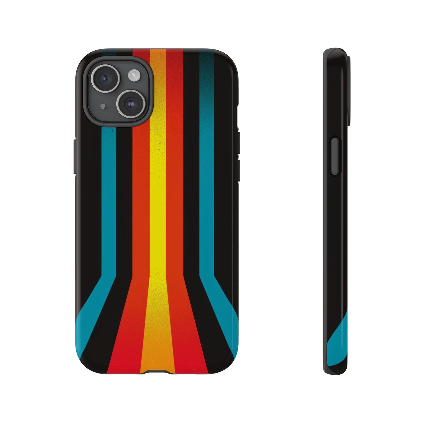 Retro Lines 1980s Flashback Phone Case