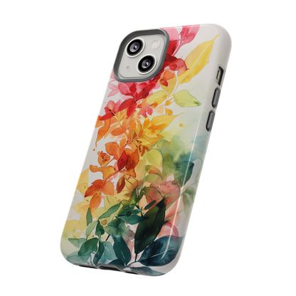 Floral Watercolor Painting iPhone 15 Case