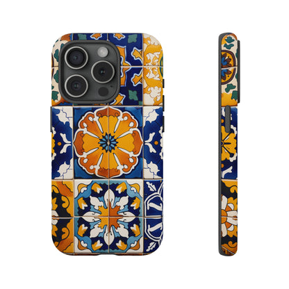 Mexican Tile iPhone Case Colorful Floral Phone Case