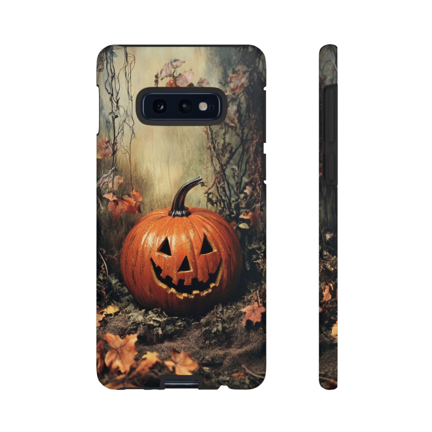 Vintage Style Halloween Jack-o'-Lantern Phone Cover