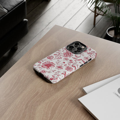 Pink Floral Wildflower Phone Case