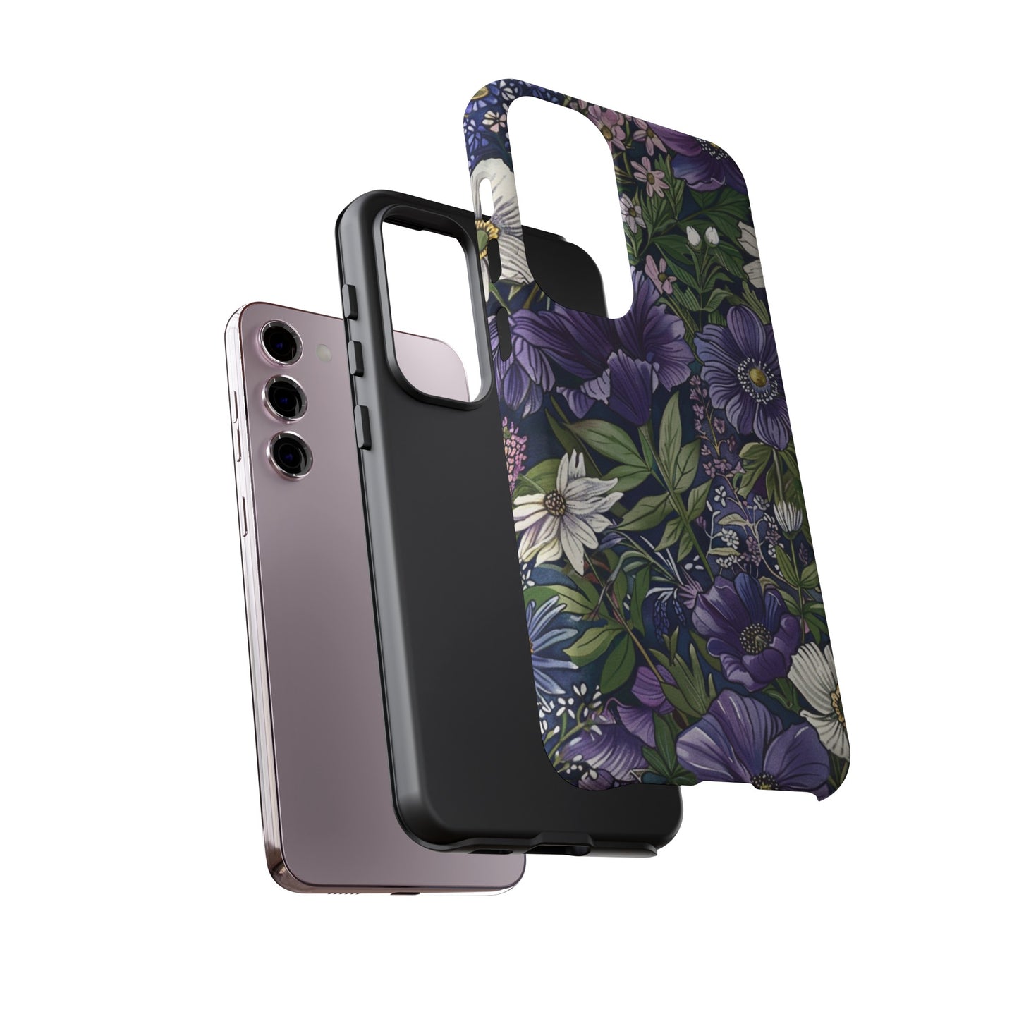 Floral Sage Purple Wildflower Phone Case