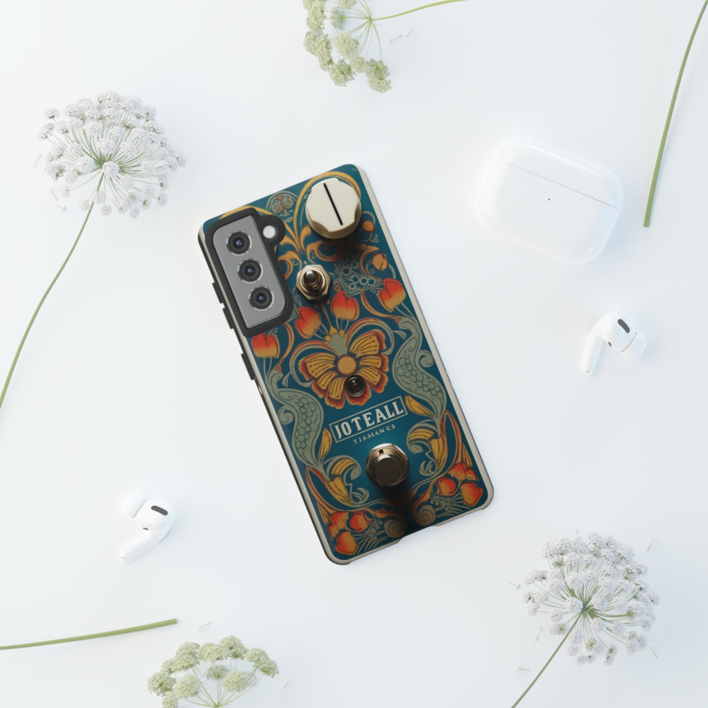 Rock 'n' Roll Guitar Pedal: Tough Phone Case | Iconic Music Style for iPhone, Samsung Galaxy, and Google Pixel