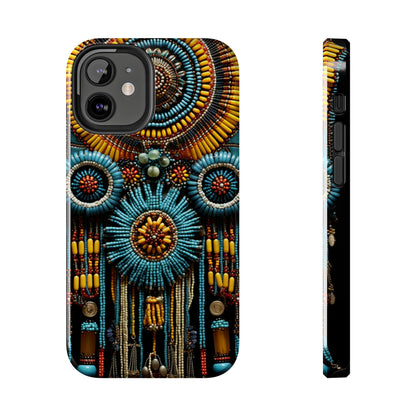 Native American Beadwork iPhone Case | Crafted Elegance with Cultural Heritage