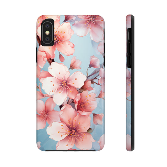 Pretty in Pink Flowers iPhone Case