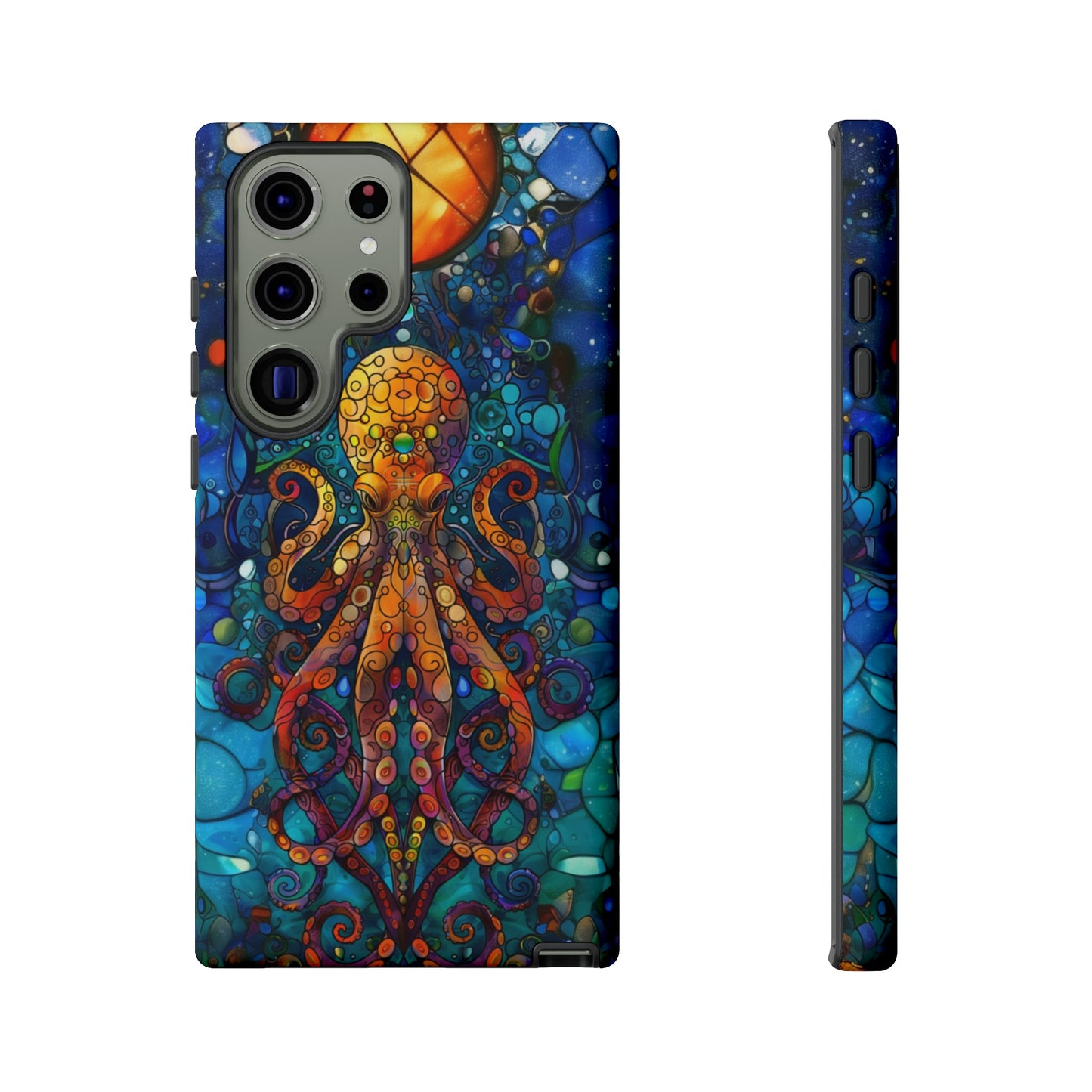 Octopus Stained Glass Undersea Magic Phone Case