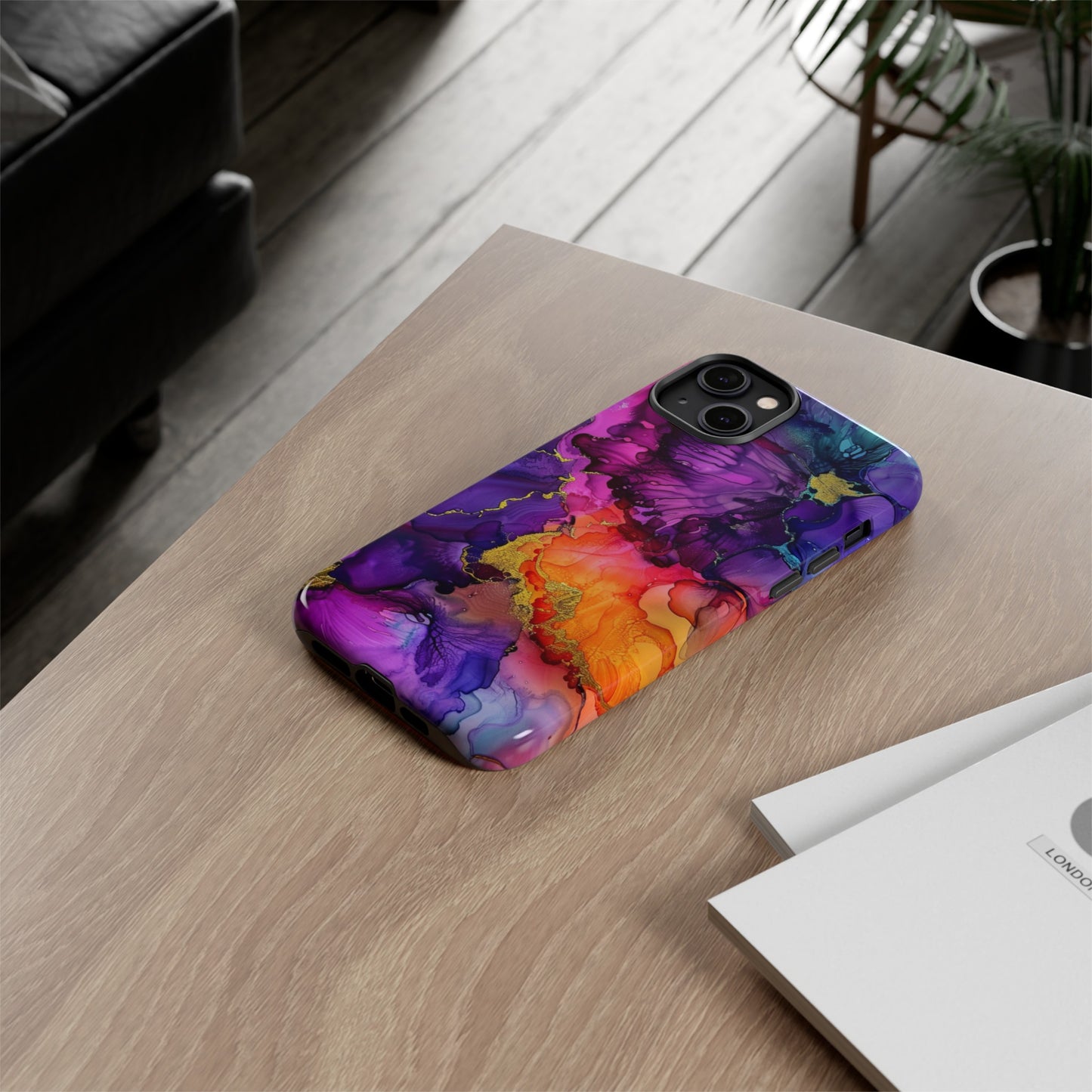 Floral Color Explosion iPhone 12 Case