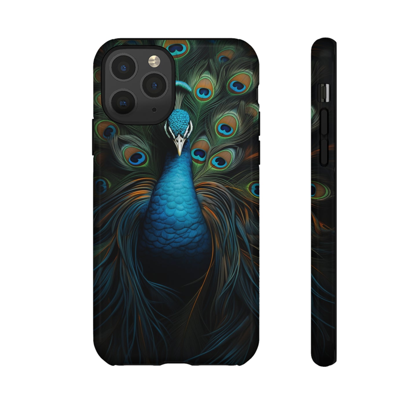 Peacock Feathers iPhone Case - A Timeless Symbol of Elegance for Google Pixel, iPhone, and Samsung Cases