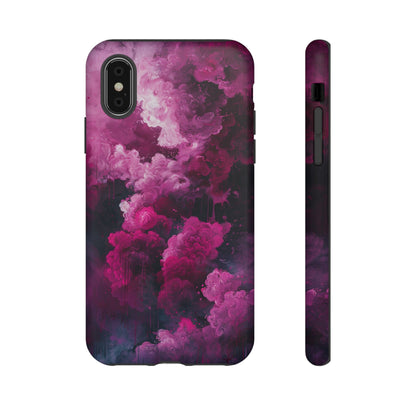 Magenta and Blue Color Explosion Phone Case