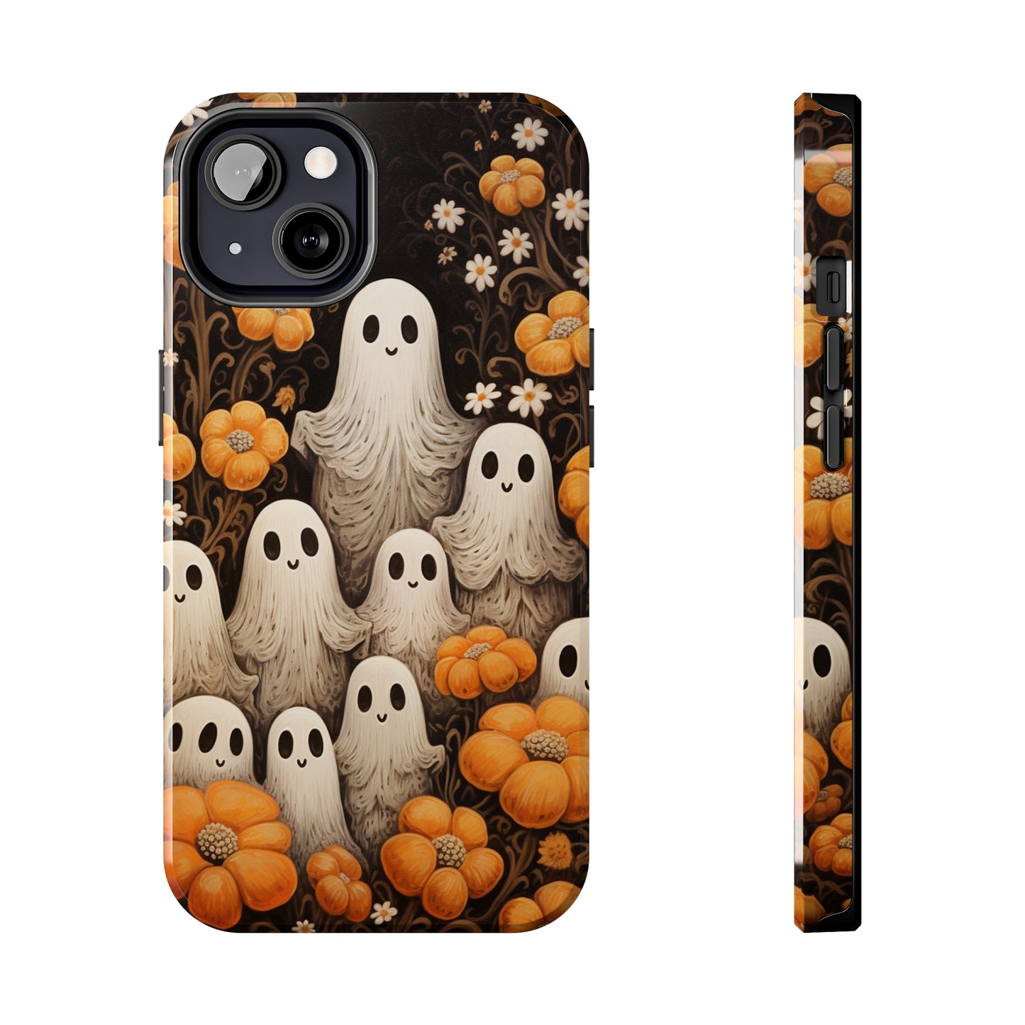 Ghostly Greetings: "Boo Trick or Treat" | Spooky Halloween Spirits iPhone Case