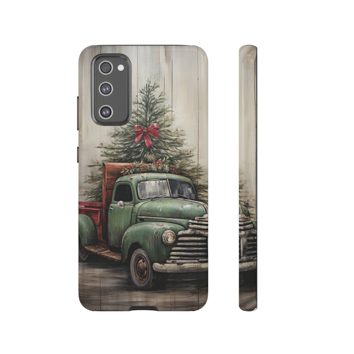 Christmas Pickup Truck Phone Case for iPhone