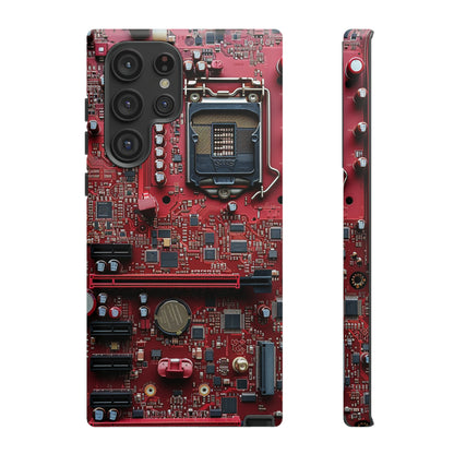 Open Circuit Naked Motherboard Technology Phone Case