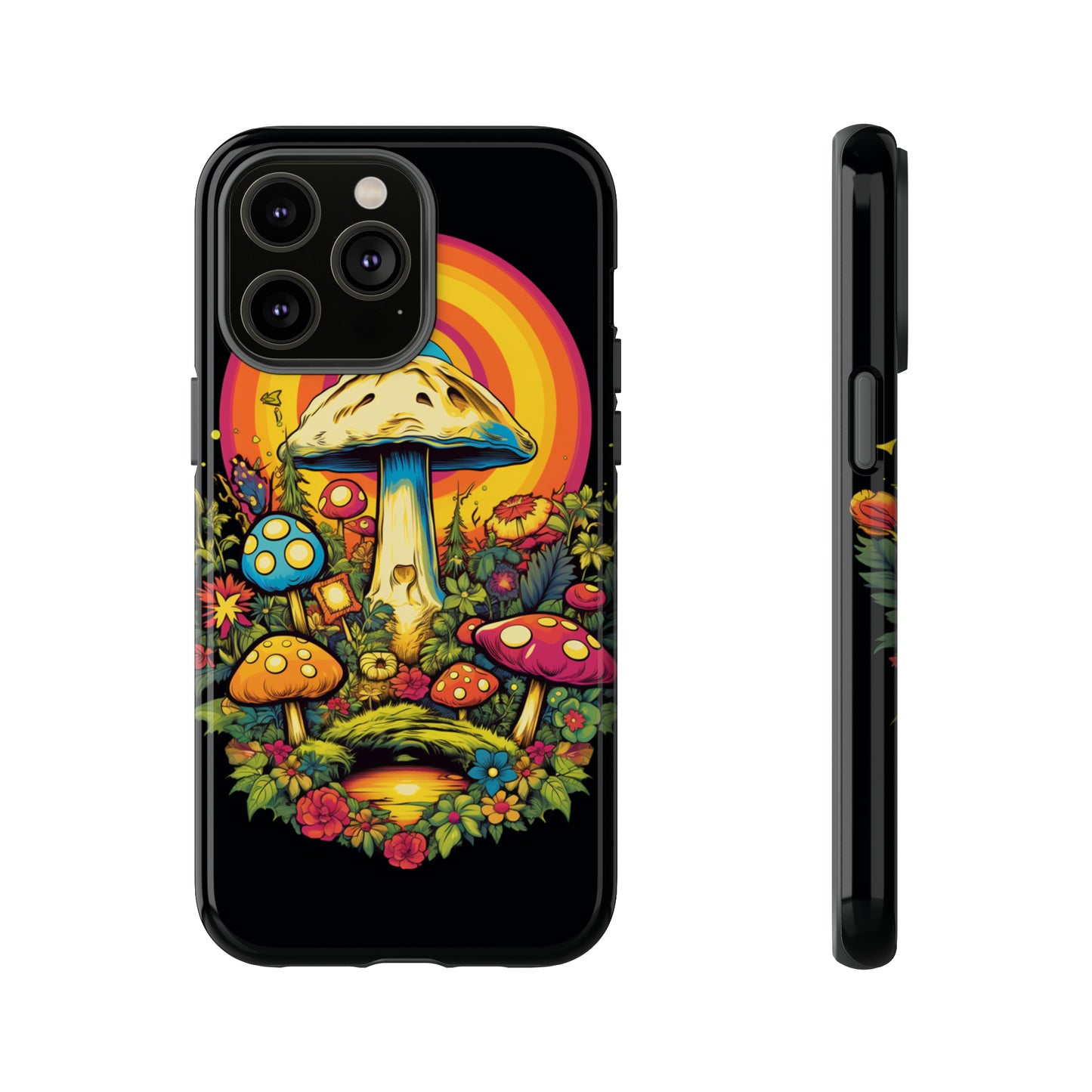 Psychedelic Art Mushroom Phone Case