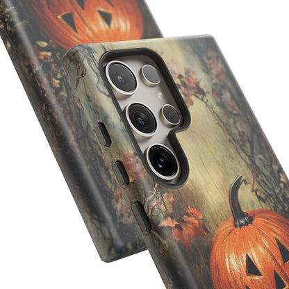 Vintage Style Halloween Jack-o'-Lantern Phone Cover